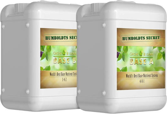 Base a & B Bundle – World'S Best Base Nutrient System – Liquid Nutrient/Fertilizer for Indoor Plants – Supports Vegetative and Flowering Stages of Plants – Set of 5 Gallons
